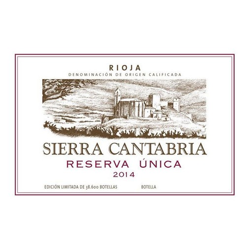 Product image for Sierra Cantabria Rioja Reserva Única 2021 750ml