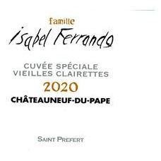 Product image for Domaine Isabel Ferrando Châteauneuf-du-Pape Clairettes Cuvée Spécial Vieilles 2023 1.5L