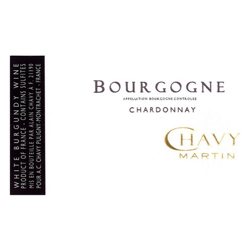 Product image for Chavy Martin Bourgogne Chardonnay 2024 750ml