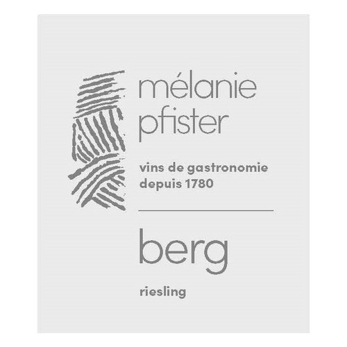 Product image for Mélanie Pfister Alsace Riesling Berg 2024 750ml