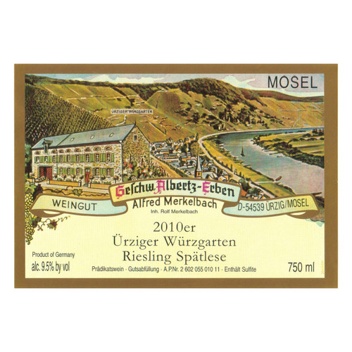 Product image for Alfred Merkelbach Riesling Urziger Wurzgarten Spätlese (2024) 2024 750ml