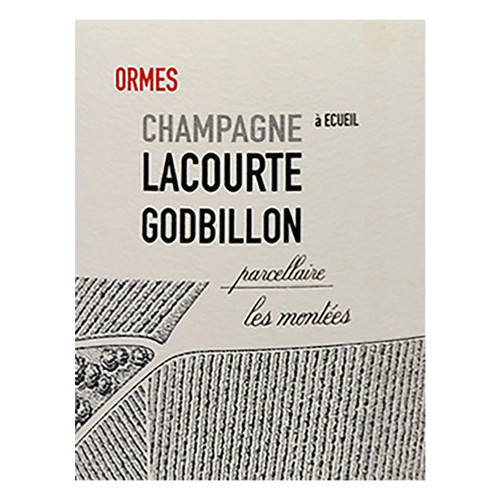 Product image for Champagne Lacourte-Godbillon Champagne Extra Brut Blanc De Noirs Ormes Parcellaire Les Montees 750ml