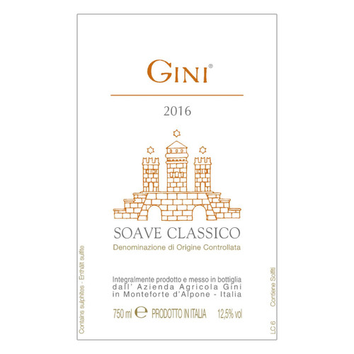 Product image for Gini Soave Classico (2025) 2025 375ml