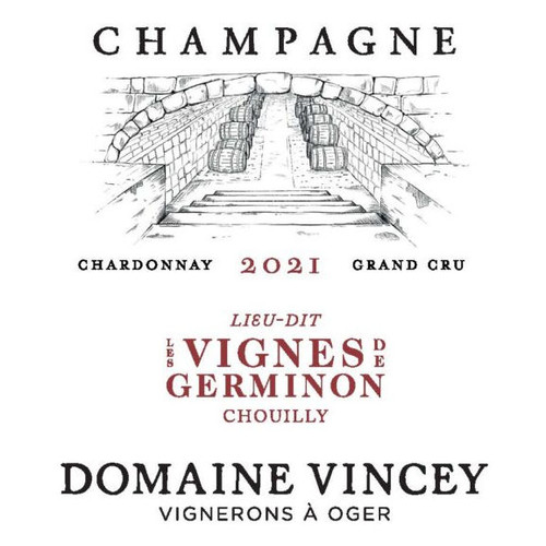 Product image for Champagne Domaine Vincey Champagne Grand Cru Lieu-Dit Les Vignes De Germinon Chouilly 2021 750ml