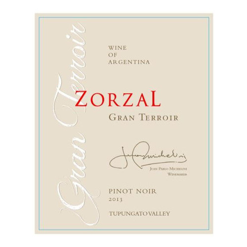 Product image for Zorzal Pinot Noir Gran Terroir Tupungato (2022) 2022 750ml