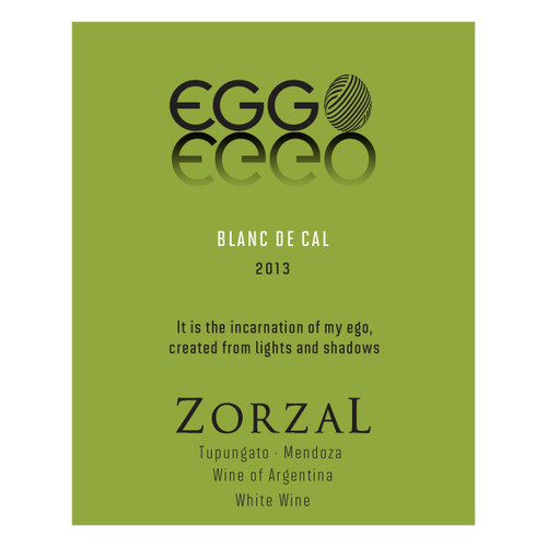 Product image for Zorzal EGGO Blanc de Cal Tupungato 2022 750ml