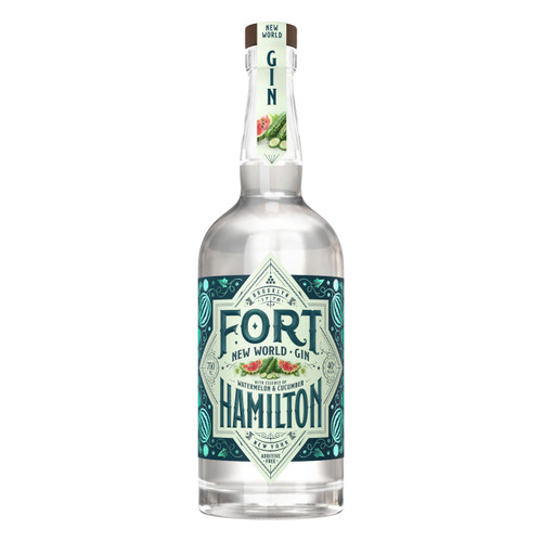 Product image for Fort Hamilton Copper Pot Still Non Chill Filtered New World Dry Gin 1L