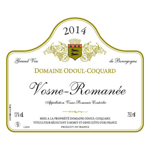 Product image for Domaine Odoul-Coquard Vosne-Romanée Vieilles Vignes 2023 750ml