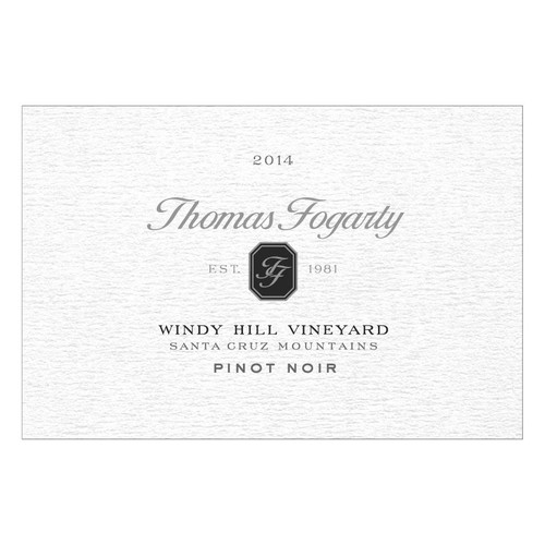 Product image for Thomas Fogarty Pinot Noir Windy Hill Santa Vineyard Cruz Mountains 2021 750ml
