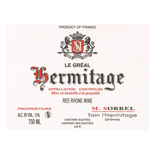 Product image for Domaine Marc Sorrel Hermitage Le Gréal 2023 1.5L