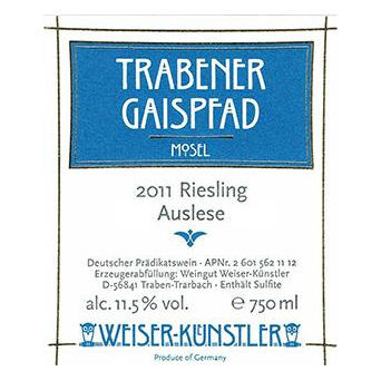 Product image for Weiser-Künstler Riesling Trabener Gaispfad Auslese 2025 750ml