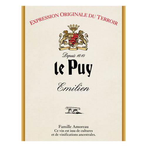 Le Puy Emilien Vin de France Rouge 2010 750ml