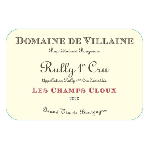 Product image for Domaine de Villaine Rully 1er Cru Les Champs Cloux 2023 750ml