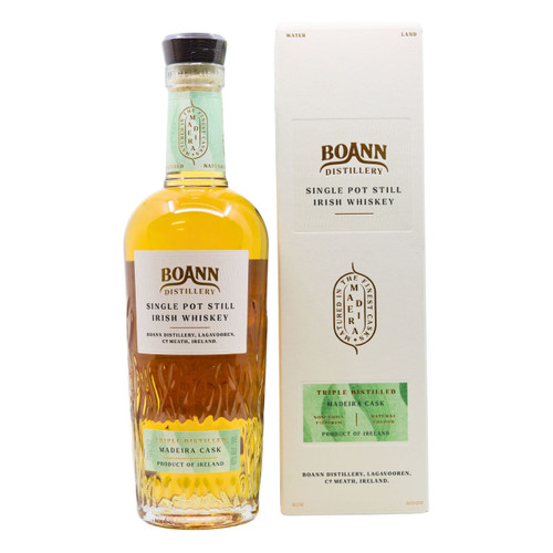 Product image for Boann Distillery Single Pot Still Irish Whiskey Matured In Madeira Cask 700ml