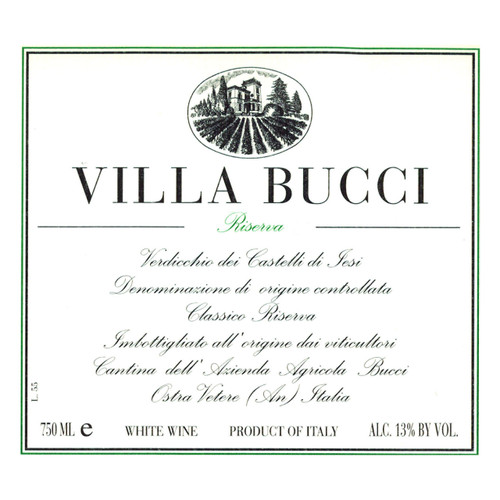 Product image for Villa Bucci Verdicchio dei Castelli di Jesi Classico Riserva 2021 750ml