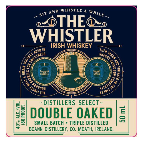 Product image for The Whistler Distiller's Select Double Oaked Irish Whiskey 750ml