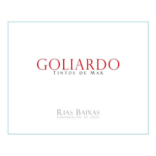 Product image for Goliardo Rías Baixas Tintos De Mar 2022 750ml