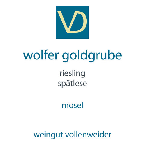 Product image for Vollenweider Riesling Wolfer Goldgrube Spätlese 2018 750ml