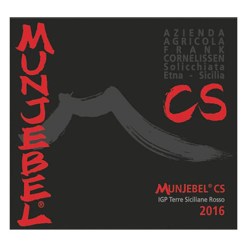 Product image for Frank Cornelissen Terre Siciliane Munjebel CS 2020 750ml