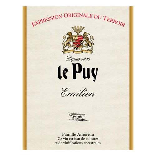 Le Puy Emilien Vin de France Rouge 2003 1.5L