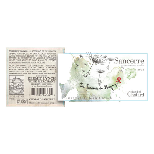 Product image for Daniel Chotard Sancerre Les Jardins De Reigny 2022 750ml