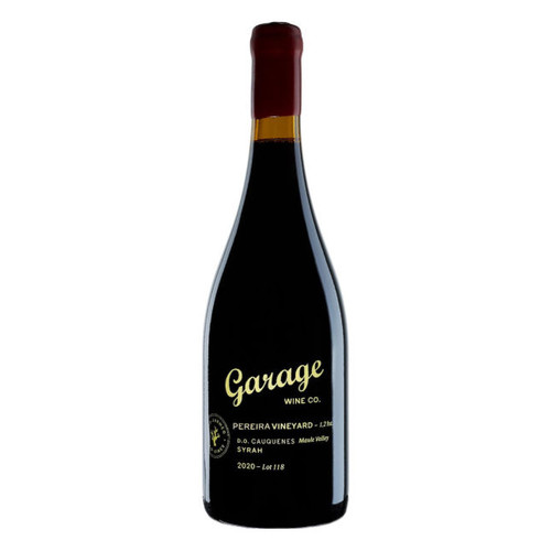 Product image for Garage Wine Co. Syrah Pereira Vineyard Lot 118 Valle del Maule 2021 750ml