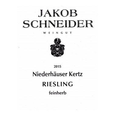 Product image for Jakob Schneider Riesling Niederhauser Kertz Feinherb 2025 750ml