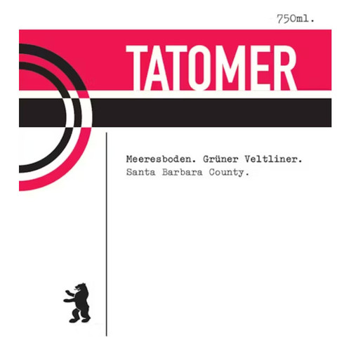 Product image for Tatomer Grüner Veltliner Meeresboden Santa Barbara County 2025 750ml