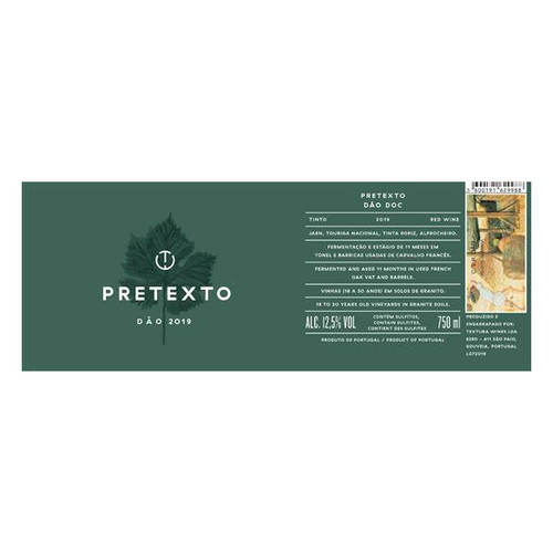 Product image for Textura Dão Pretexto Tinto 2021 750ml