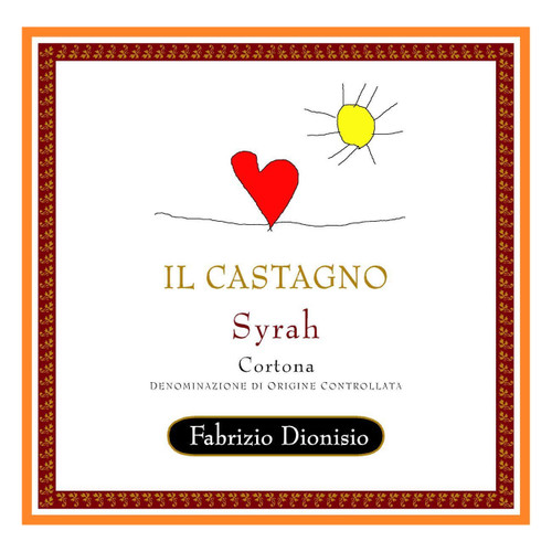 Product image for Fabrizio Dionisio Cortona Syrah Il Castagno 2022 750ml