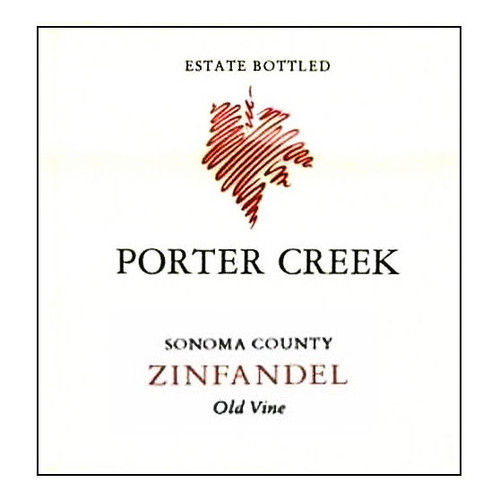 Product image for Porter Creek Russian River Valley Zinfandel Old Vine 2022 750ml
