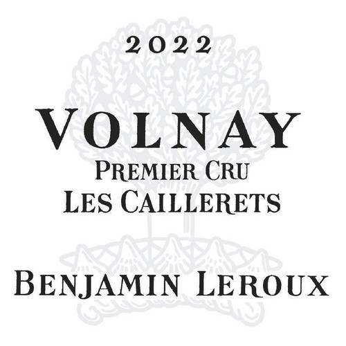 Product image for Benjamin Leroux Volnay 1er Cru Les Caillerets 2024 750ml