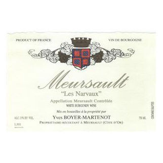 Product image for Domaine Boyer-Martenot Meursault Les Narvaux 2023 750ml