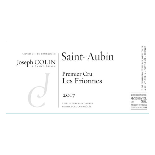 Product image for Joseph Colin Saint-Aubin 1er Cru Les Frionnes 2024 750ml