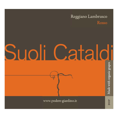 Product image for Podere Giardino Lambrusco dell'Emilia Suoli Cataldi Rosso Charmat 2025 750ml