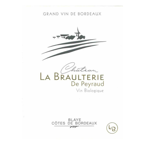 Product image for Chateau La Braulterie de Peyraud Blaye Côtes de Bordeaux Blanc 2025 750ml