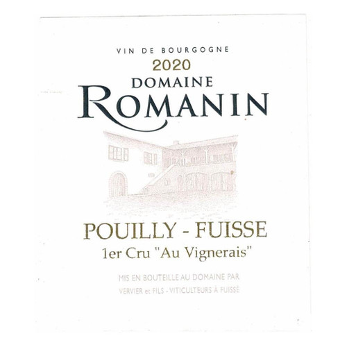 Product image for Domaine Romanin Pouilly-Fuissé 1er Cru Au Vignerais 2022 750ml