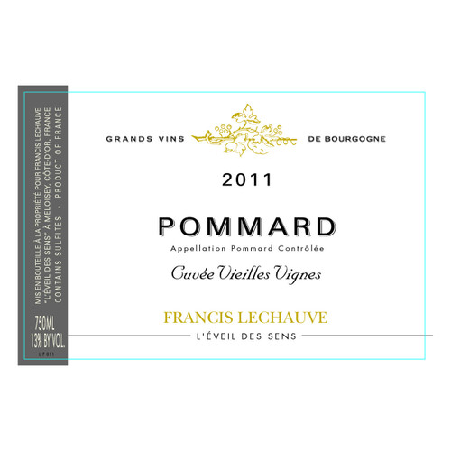 Product image for Francis Lechauve L'Eveil des Sens Pommard Cuvée Vieilles Vignes 2022 750ml