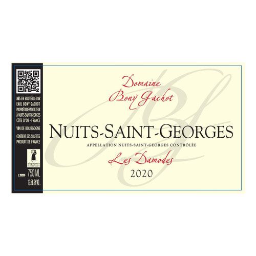 Product image for Domaine Bony Gachot Nuits-Saint-Georges Les Damodes 2022 750ml
