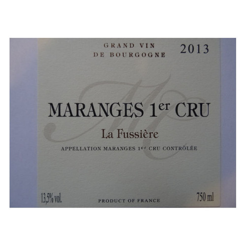 Product image for Domaine Maurice Charleux & Fils Maranges 1er Cru La Fussière Rouge 2022 750ml