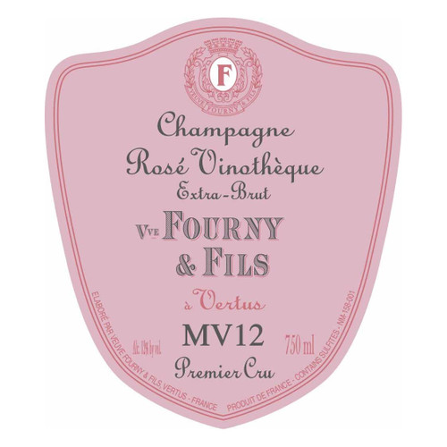 Product image for Veuve Fourny et Fils Champagne Rosé Vinotheque Extra Brut 2016 750ml
