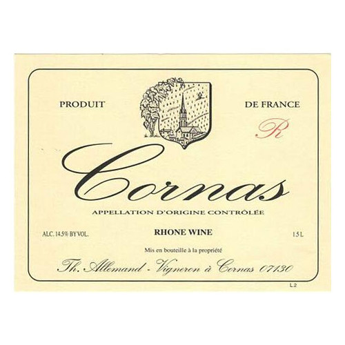 Product image for Thierry Allemand Cornas R 2023 750ml