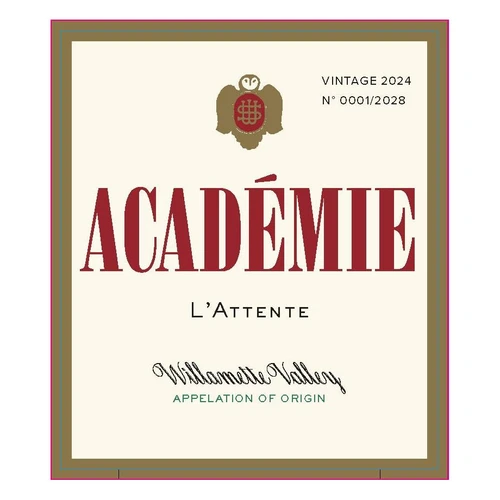 Product image for Académie Pinot Noir L'Attente Willamette Valley 2024 750ml