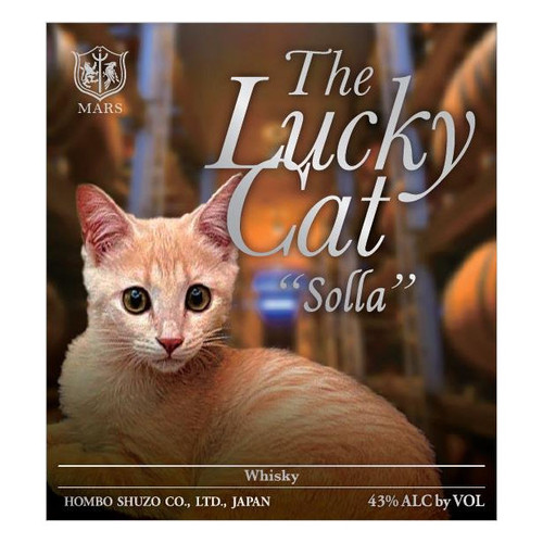 Product image for Mars Shinshu The Lucky Cat Solla Whisky 700ml