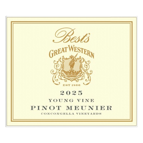 Product image for Best's Great Western Pinot Meunier Young Vine Concongella Vineyard Great Western 2025 750ml