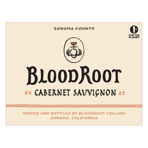 Product image for Bloodroot Cabernet Sauvignon Sonoma County 2023 750ml