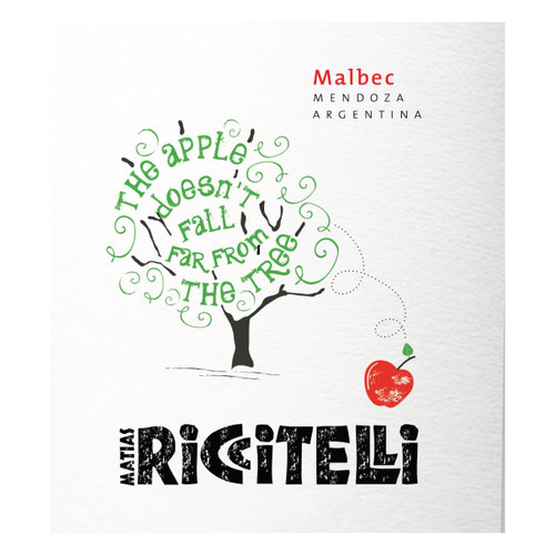 Product image for Matías Riccitelli Mendoza Malbec The Apple Doesn't Fall Far From The Tree 2025 750ml