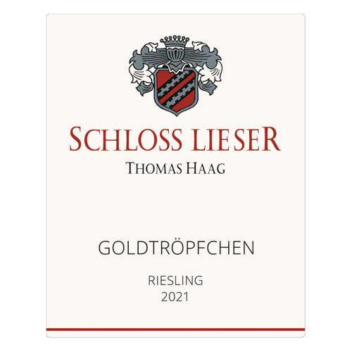 Product image for Schloss Lieser Riesling Piesporter Goldtröpfchen Feinherb 2022 750ml