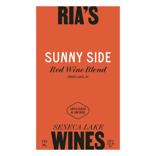 Product image for Ria's Wines Sunny Side Red Wine Blend Finger Lakes 2025 750ml