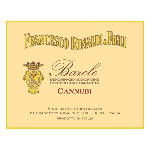 Product image for Francesco Rinaldi e Figli Barolo Cannubi 2022 750ml